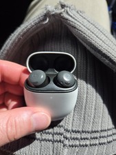 Google Pixel Buds Pro Noise-Canceling Earbuds. Charcoal. Used. Protective Case.