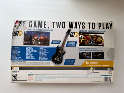 Guitar Hero World Tour Wii Guitar Bundle – Open Box, Complete w