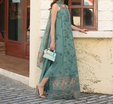 💯ORIGINAL NOOR SAADIA ASAD ✅️LAWN DESIGNER  SUFFUSE ELAN SOBIA NAZIR 5B EID 