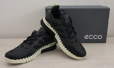 Ecco 803903-51052 Women's Sz 36 US 5-5.5 Black Zipflex Breathru HydroMax Shoes