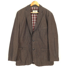 CAMEL ACTIVE Men Blazer Jacket Size L IT50 UK40 Brown Cotton Notch Lapel