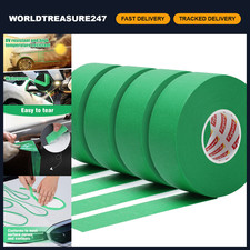 4 Pack Automotive Masking Tape 36mm X 50m - Perfect For Car Refinish Projects 4 Pack Automotive Masking Tape 36mm X 50m - Perfect For Car Refinish Projects