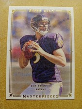 2008 Upper Deck Masterpieces Joe Flacco RC #32