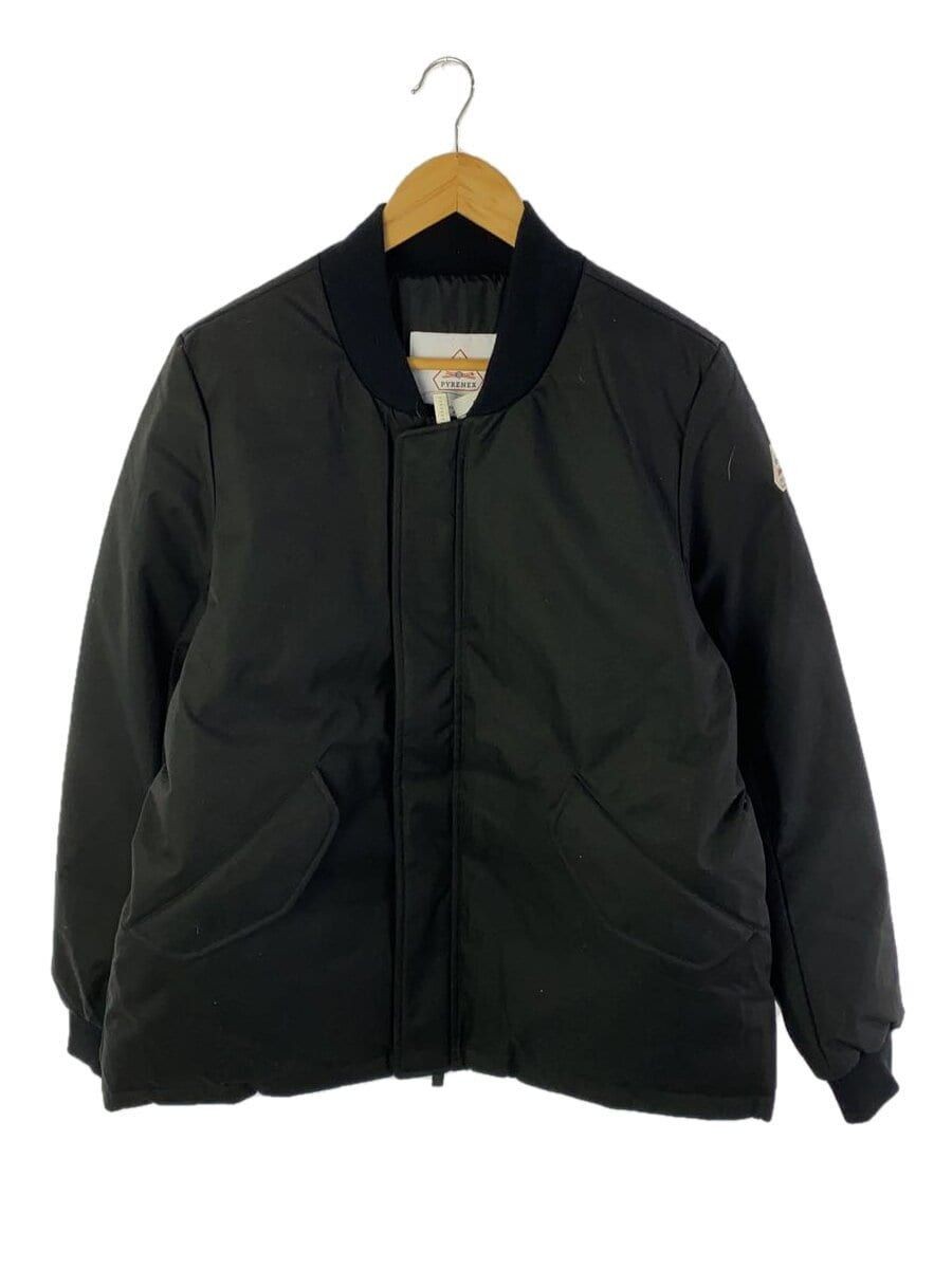 Pyrenex Down Jacket M Polyester Black 4-0658-6-58-106 Used