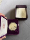 1987-S American Eagle ONE DOLLAR S$1 USD 1 OZ-T .999 Silver Proof Coin COA
