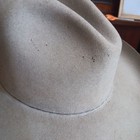 sz 7 Vintage John Wayne Collection Resistol USA Cowboy Hat Wide-Brimmed Felt — photo 6