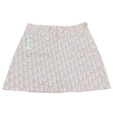 Christian Dior Skirt Trotter Pattern Pink Size M 34.5 cm Length