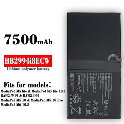 Compatible HB2994i8ECW Battery For Huawei Mediapad m6 10.8m5 Lite M5 10 Pro New