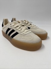 adidas Samba Sambae Cream Shoes Suede Black JR1437 Women  s Sizes 6-10