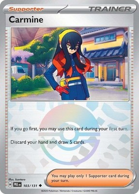 Carmine (Poke Ball Pattern) Uncommon PRE SV: Prismatic Evolutions 103/131