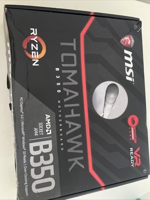 MSI AMD Ryzen B350 TOMAHAWK ATX Gaming Motherboard