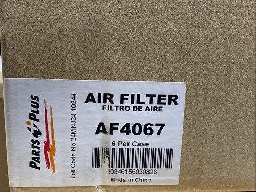 Qty.6, Parts Plus AF4067 Air Filter New - Picture 6 of 6