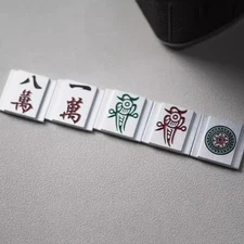 Metal Alloy Camera Hot Shoe Cover Cap Mahjong For Fuji Canon Sony Leica Nikon