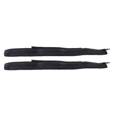2x Black Car Door Limit Strap Bandage Rope Fit For Jeep Wrangler JK 07-17