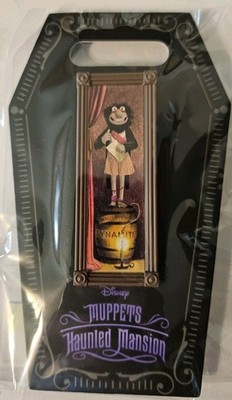 Disney D23 MOG WDI Muppets Haunted Mansion Harry Stretching Room Portrait Pin LE