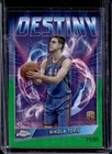 2024 Topps Chrome Basketball Green Refractor Nikola Topic #D-9