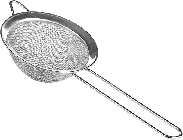 Edelstahl KüChensieb 12Cm Feinmaschig FüR Obst, GemüSe, Reis, Nudeln-image