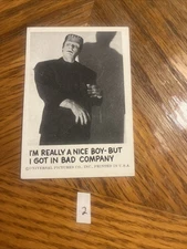 1961 Leaf Spook Stories #18 I’m Really A Nice Boy But I Got In A Bad Company