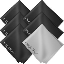 Microfiber Cleaning Cloth, 6 Pack - Premium Cloth for Glasses, Lens, Screens ...