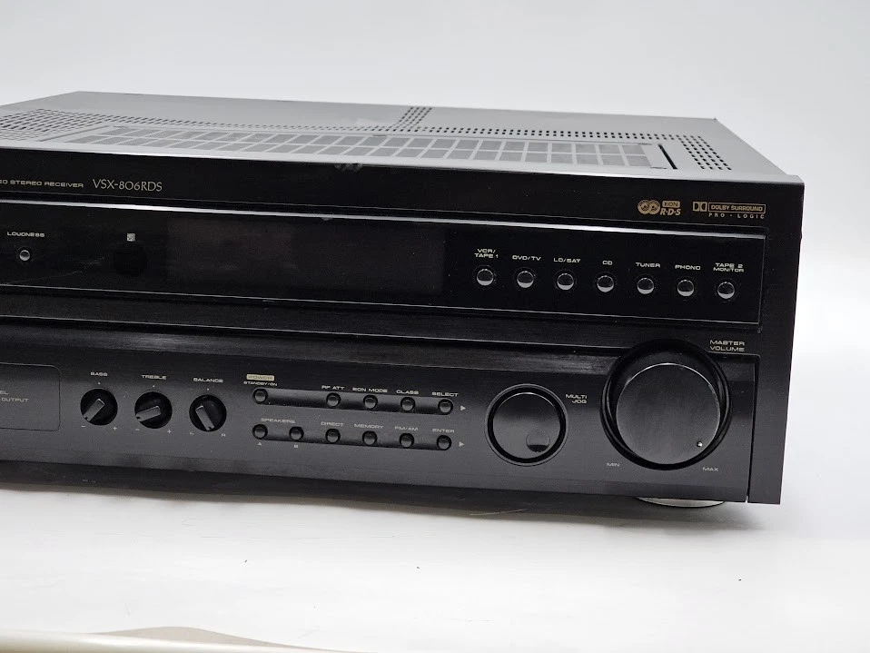 Pioneer VSX-806RDS Stereo Receiver - Used, Cosmetic Wear, Working - Image 2 of 4