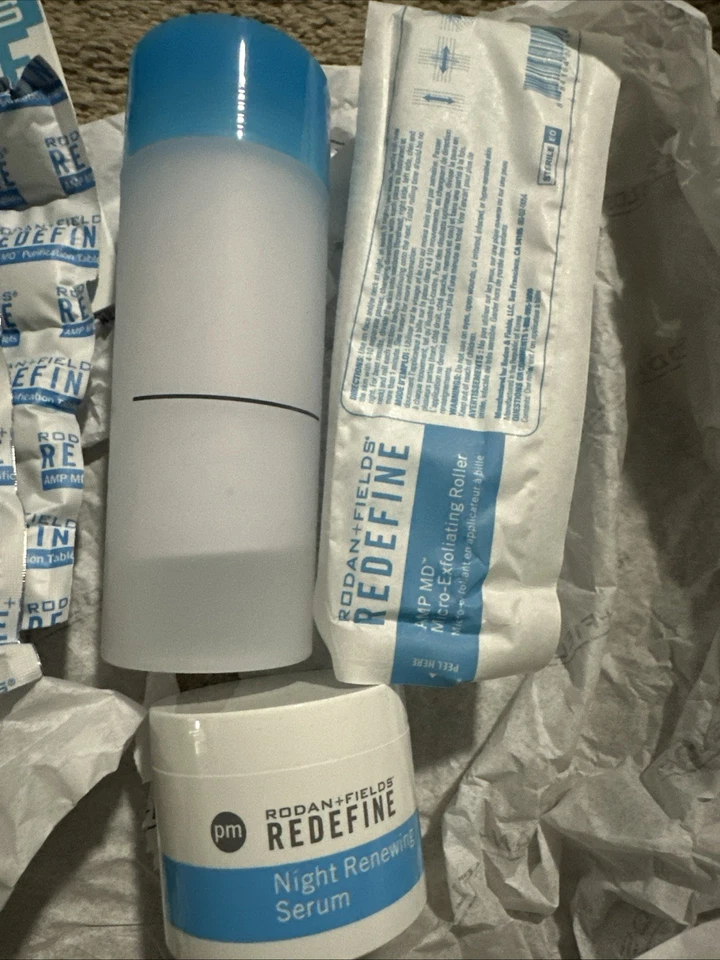 Rodan + Fields Redefine AMP MD System Anti-Aging Brand New in Box With Roller - Image 3 of 4