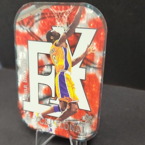 1999-2000 Skybox Kobe Bryant #10 E-Xceptional Los Angeles Lakers Red Die Cut - Picture 13 of 14