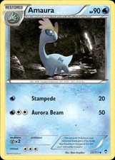 Amaura Uncommon XY - Furious Fists 25/111 HP on eBay