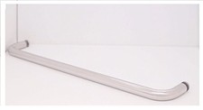 24" Chrome Towel Bar Pull Handle Frameless Shower Glass Door B078R2GC47-NO MOUNT