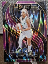 2025 Select DiJonai Carrington Purple Shock Premier Level /149 Minnesota Lynx