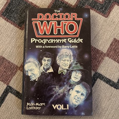 Doctor Who The Programme Guide Vol1 W.H.Allen Hardcover Jean Marc Lofficier 1981