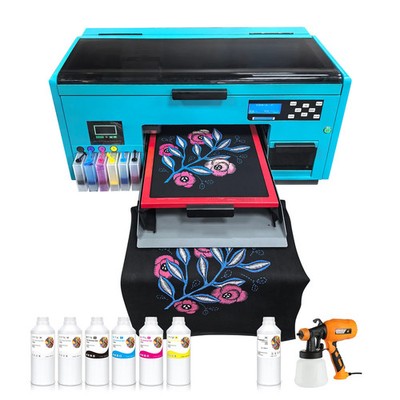 A3 Flatbed DTG Printer 4720 Print Head Automatic Grade for Direct Garment