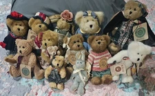 Lot Of 12 Boyds Bears, Twig Chair 8" Plush  9 W/ Tags 2 Rabbits