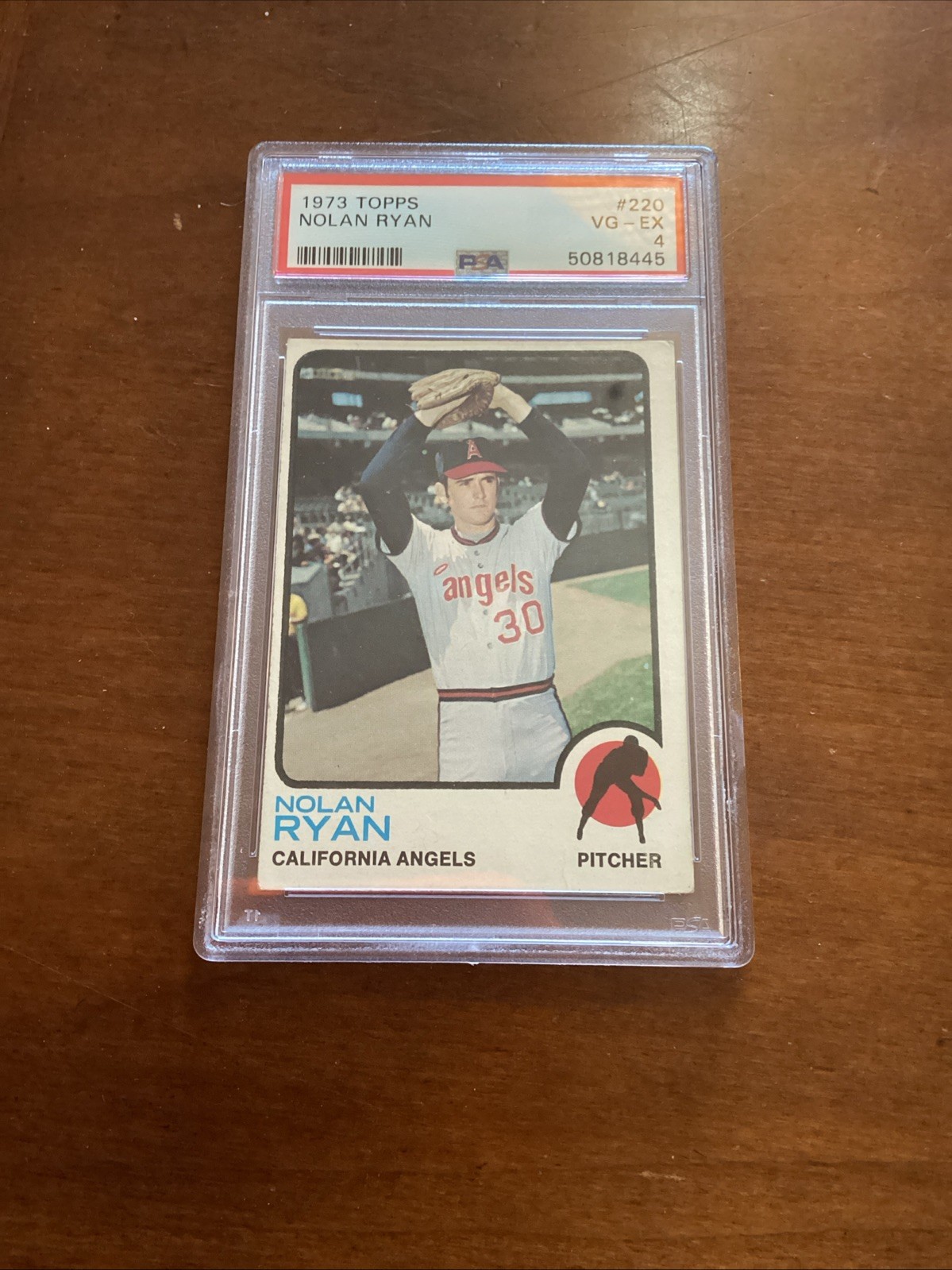 1973 Topps Nolan Ryan PSA 4 #220 California Angels - New Slab