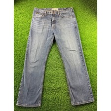 Lee Premium Mens Regular Fit Straight Leg Mid Rise Med Wash Jeans 38x32 Preowned