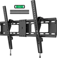 ELIVED Tilting TV Wall Mount for Most 37"-85" TVs Up to 132 lbs, Low Profile Til
