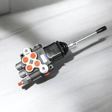 Hydraulic Valve With Joystick 40 L/Min (11GPM) 2 Spool Double Action