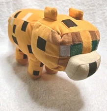 Minecraft Plush Ocelot Mojang Studios 2022 Stuffed Animal, approx 14" long