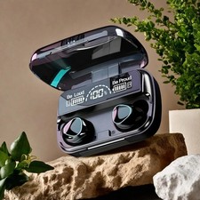 TWS Bluetooth Earbuds Waterproof 5.1 Bluetooth Headset Noise Cancelling Wireless