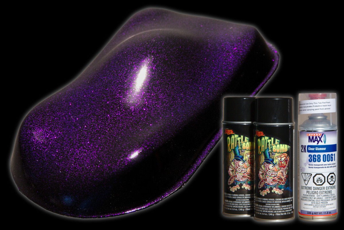 RATTLE BOMB CLASSIC FLAKE KIT - Beatnik Purple | eBay