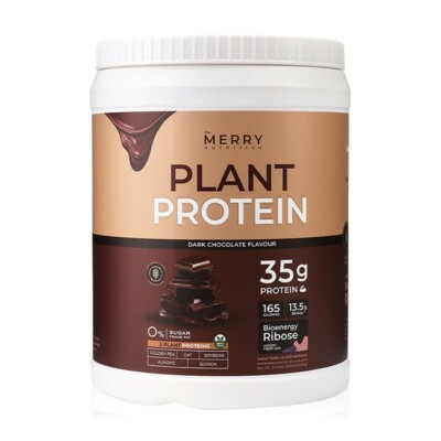 Merry Plant Protein Dark Chocolate Flavor Delicious 0% Sucar 1,050g