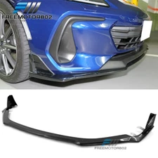 Fits 22-25 Subaru BRZ Coupe 2DR STI Style ABS Unpainted Front Bumper Lip Spoiler