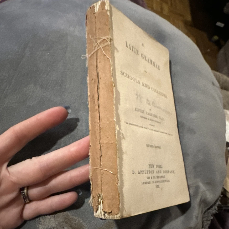 A Latin Grammar For Schools And Colleges 1871 Appleton And Company - Image 2 of 4