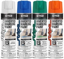 Seymour Stripe 6-Series Inverted Ground Marking Paint (17 oz) - Case of 12