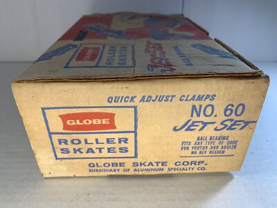 Patins à Roulettes Vintage Années 50 Boîte D'origine - Rare, Origine Menomonee Wisconsin