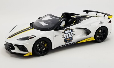 2021 CHEVY CORVETTE STINGRAY INDY 500 PACE 1:18 RESIN CAR RAR18017 ACME / GMP