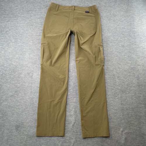 Patagonia Pants Women 6 Beige Cargo Hiking Performance Outdoor Stretch 55436 - Picture 2 of 19