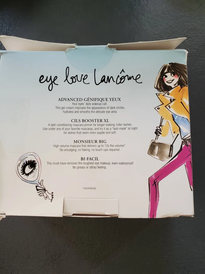 Lancome Eye love  Collection 4 Pc Set New in Box - Image 2 of 2