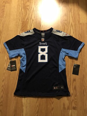 Nike Youth Girls NFL Jersey Titans Mariota Size XL 26 New NWT