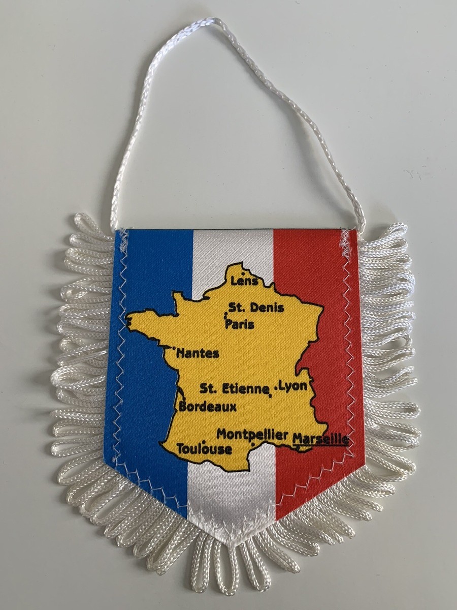 Roumanie Croatie fanion vintage coupe du monde 1998 pennant football France 98