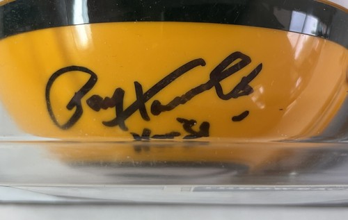 Green Bay Packers SIGNED mini football helmet ~ PAUL HORNUNG - Picture 5 of 5